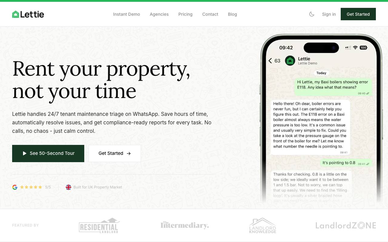 AskLettie screenshot