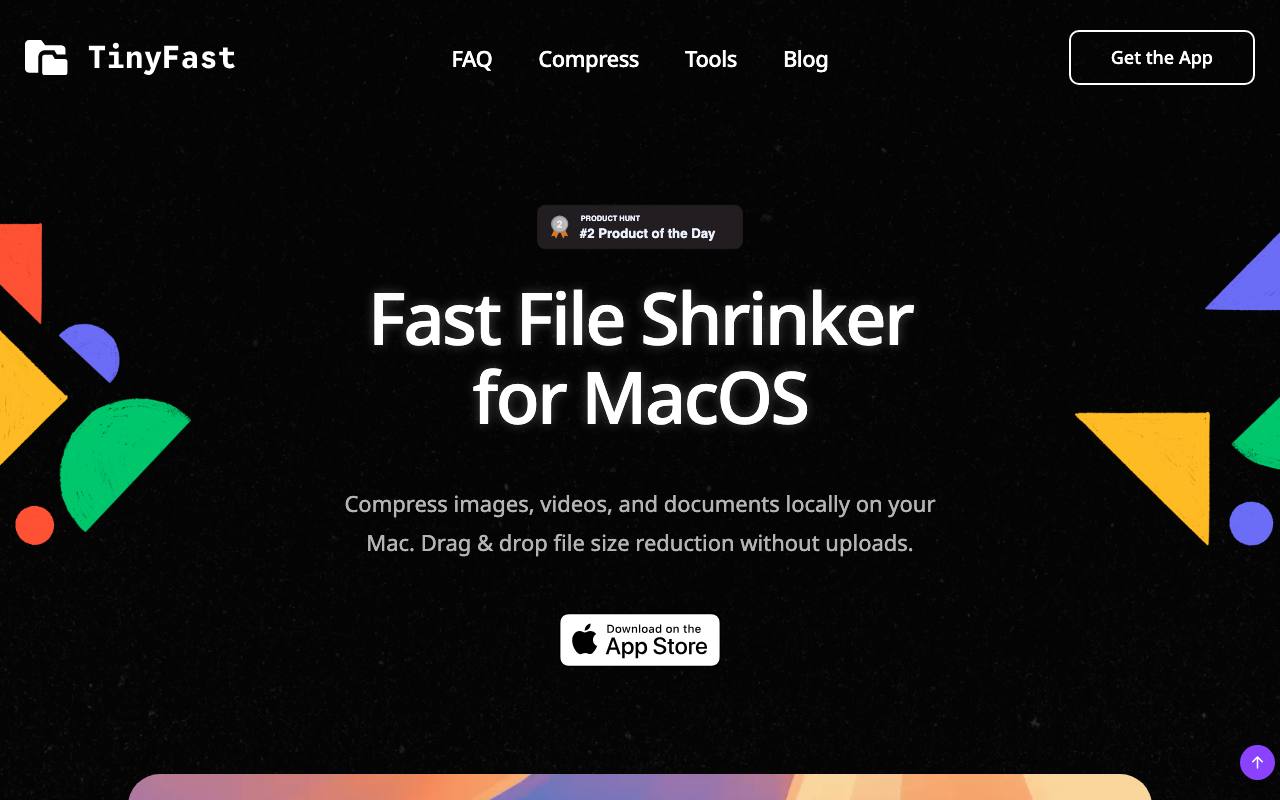 TinyFast screenshot