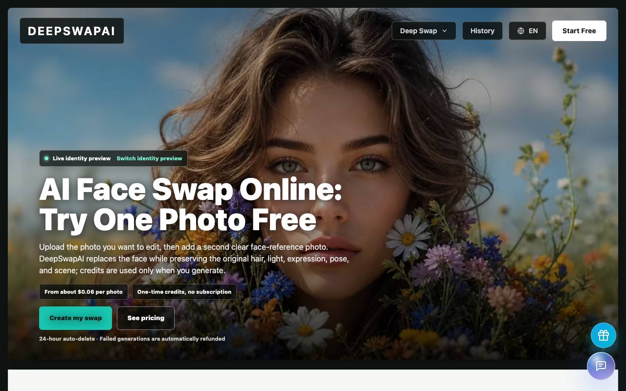 deepswap screenshot