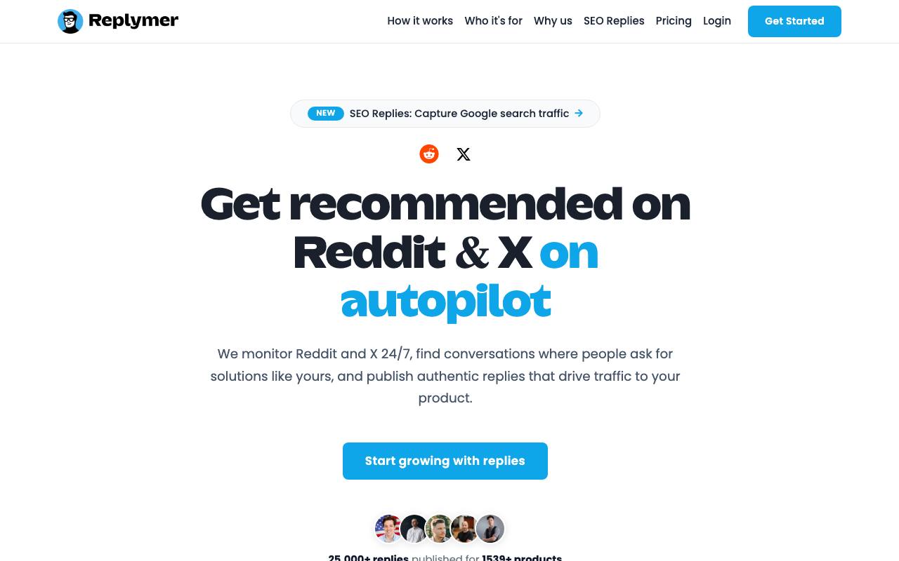 Replymer screenshot