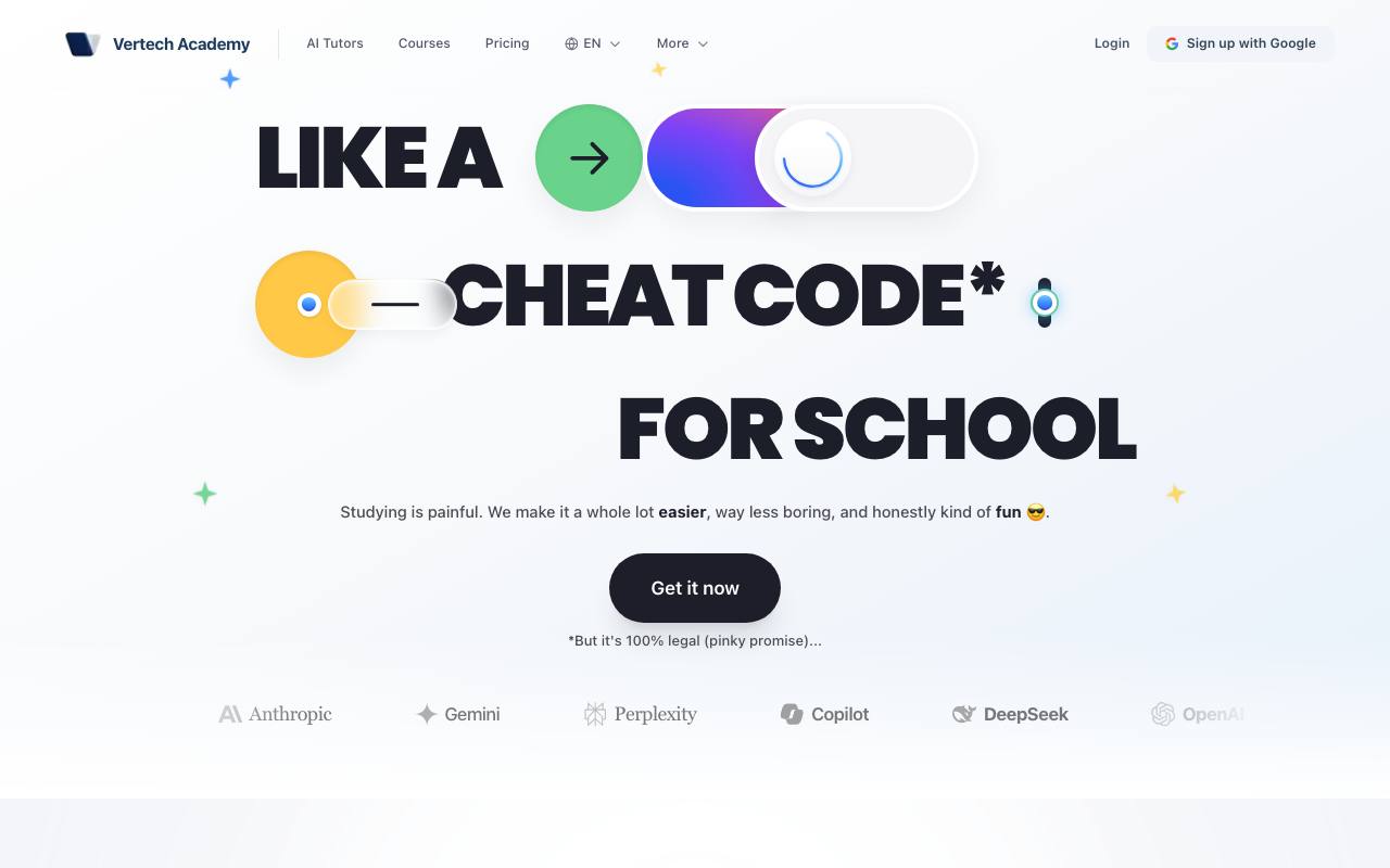 Vertech Academy screenshot