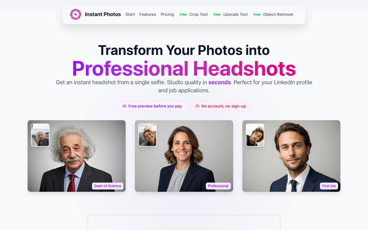 Instant Photos screenshot