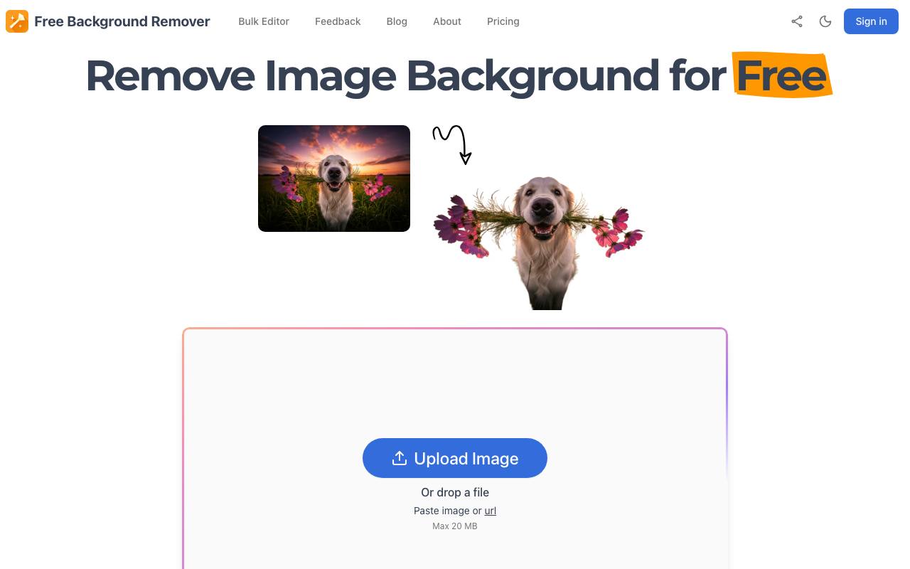Free Background Remover screenshot