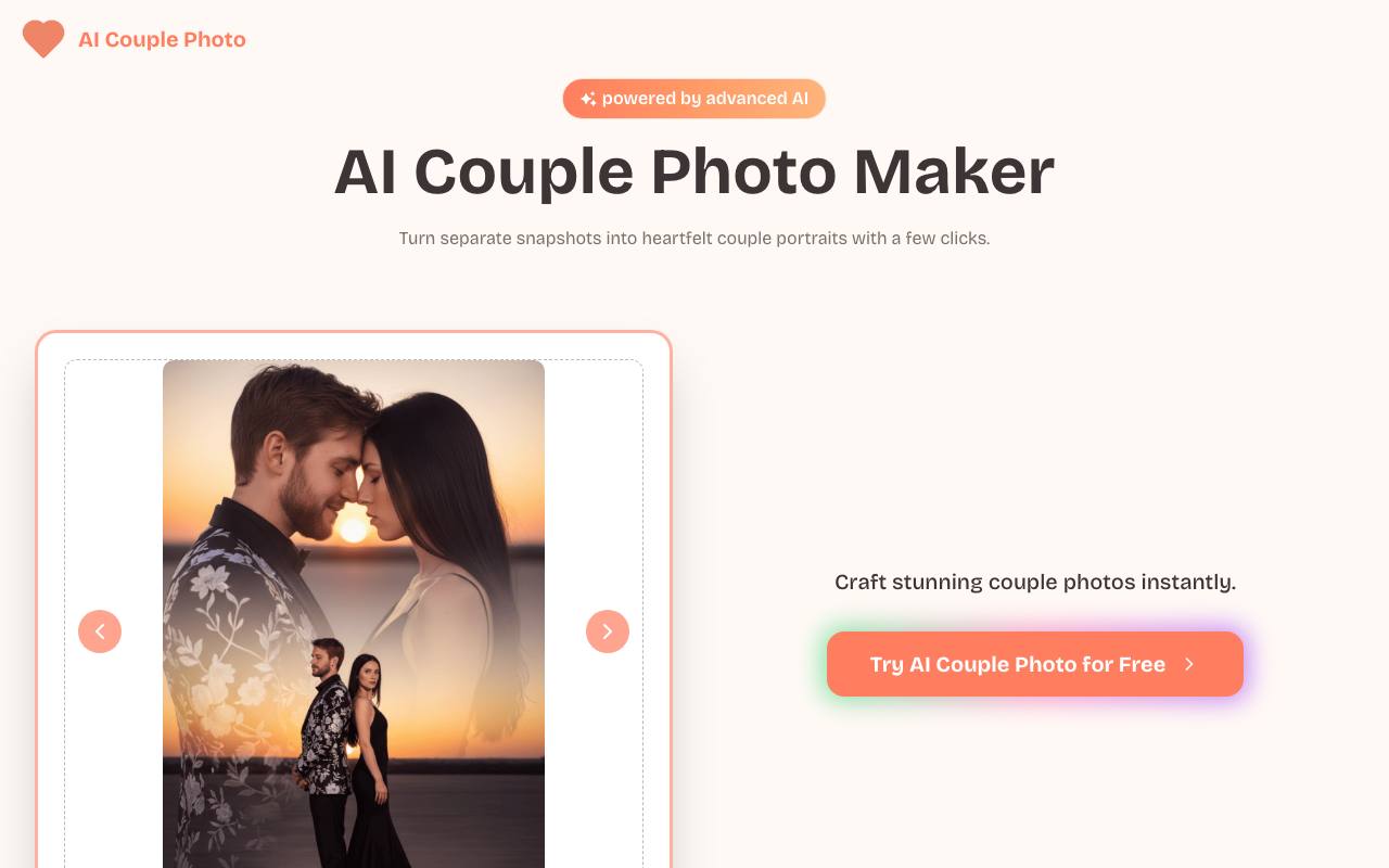 AI Couple Photo screenshot