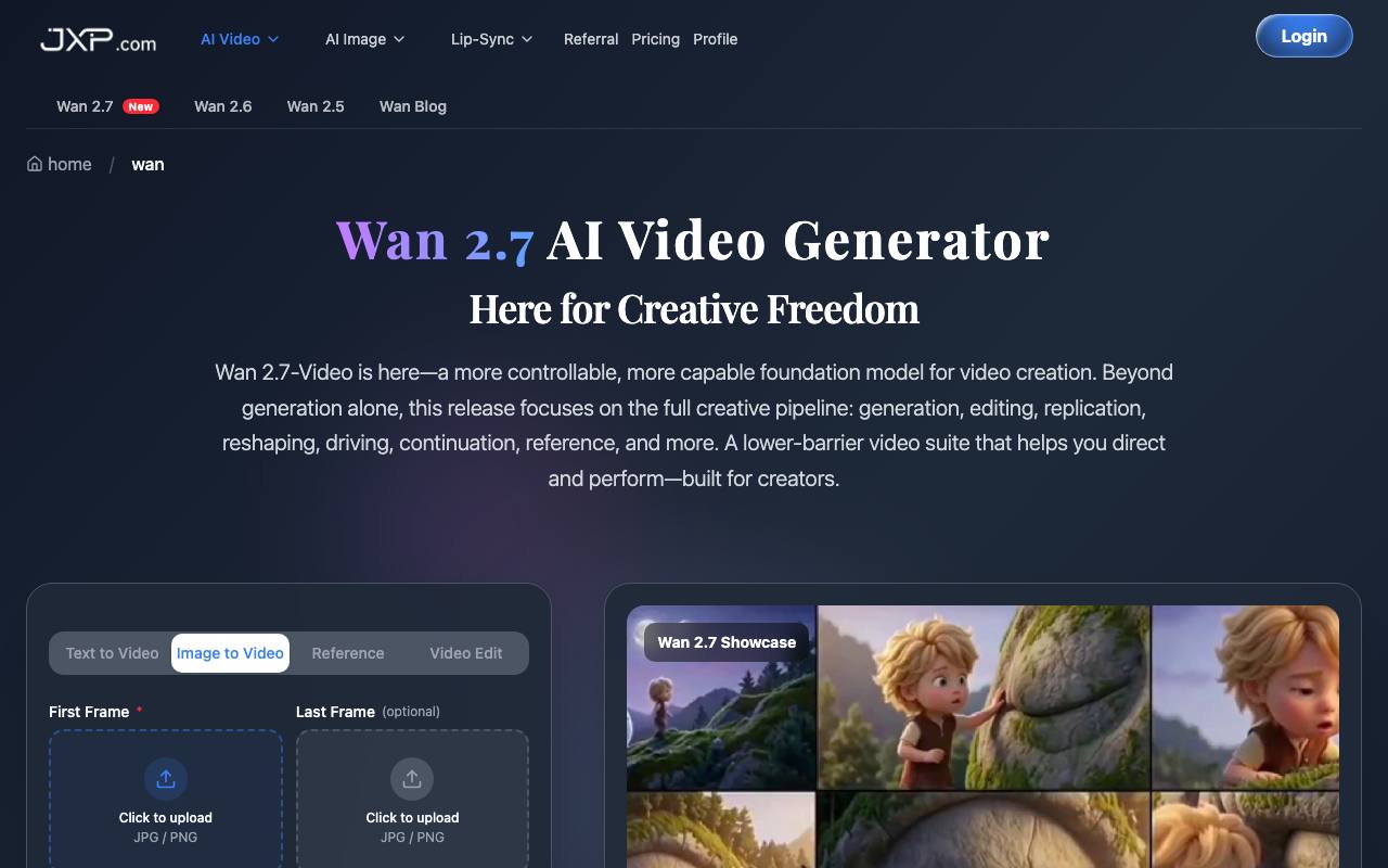 Wan 2.5 AI Video screenshot