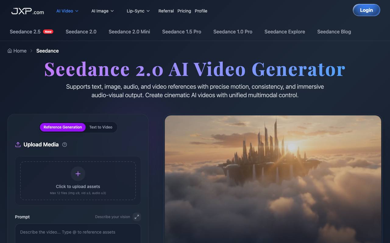 Seedance 1.0 Pro AI screenshot