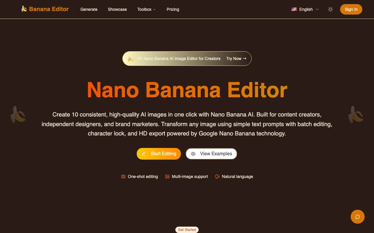 BananaEditor screenshot