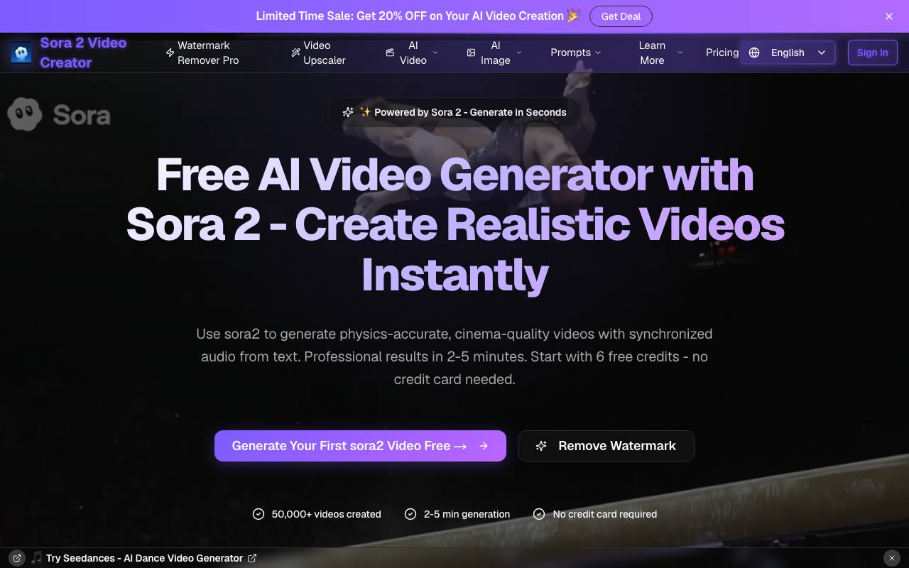 Sora 2 Video Creator screenshot