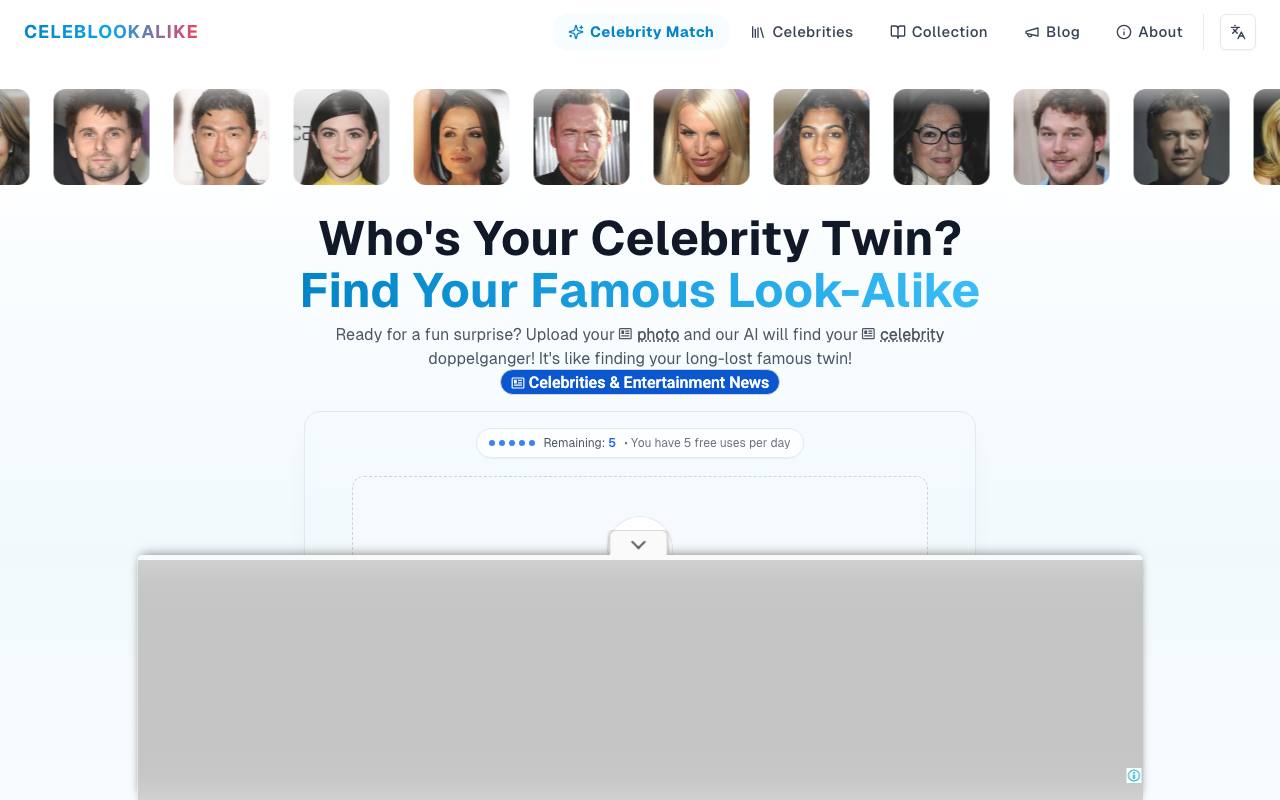 Celebrity Look Alike screenshot