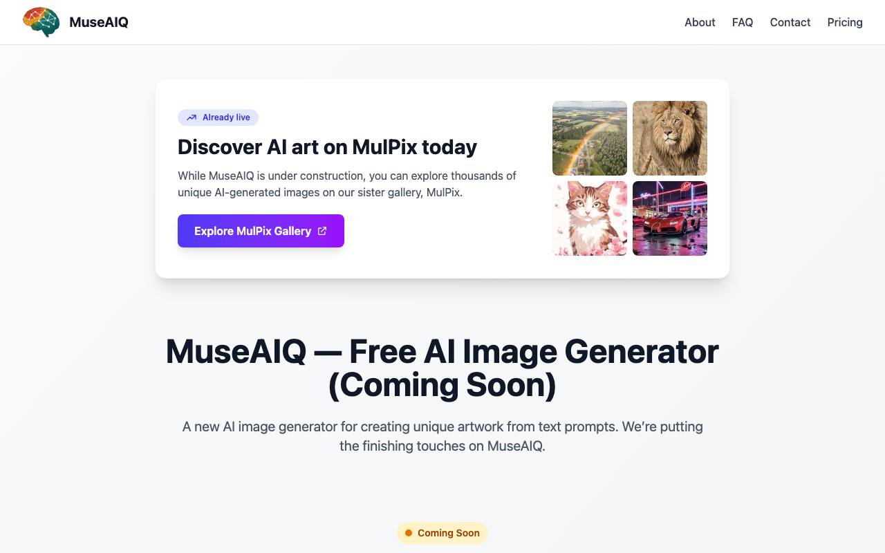 MuseAIQ screenshot