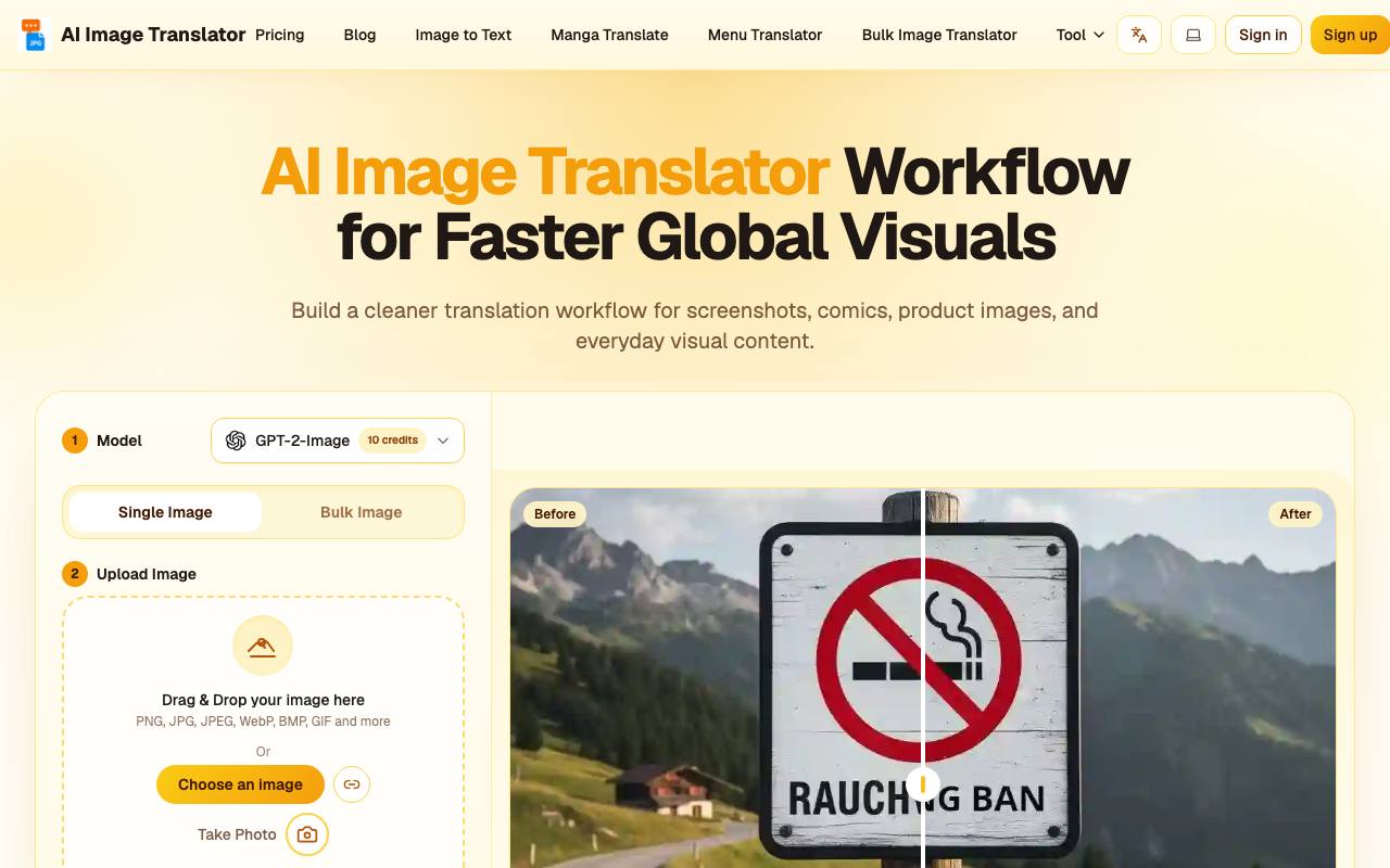 Aimslate ——Ai Image Translator screenshot