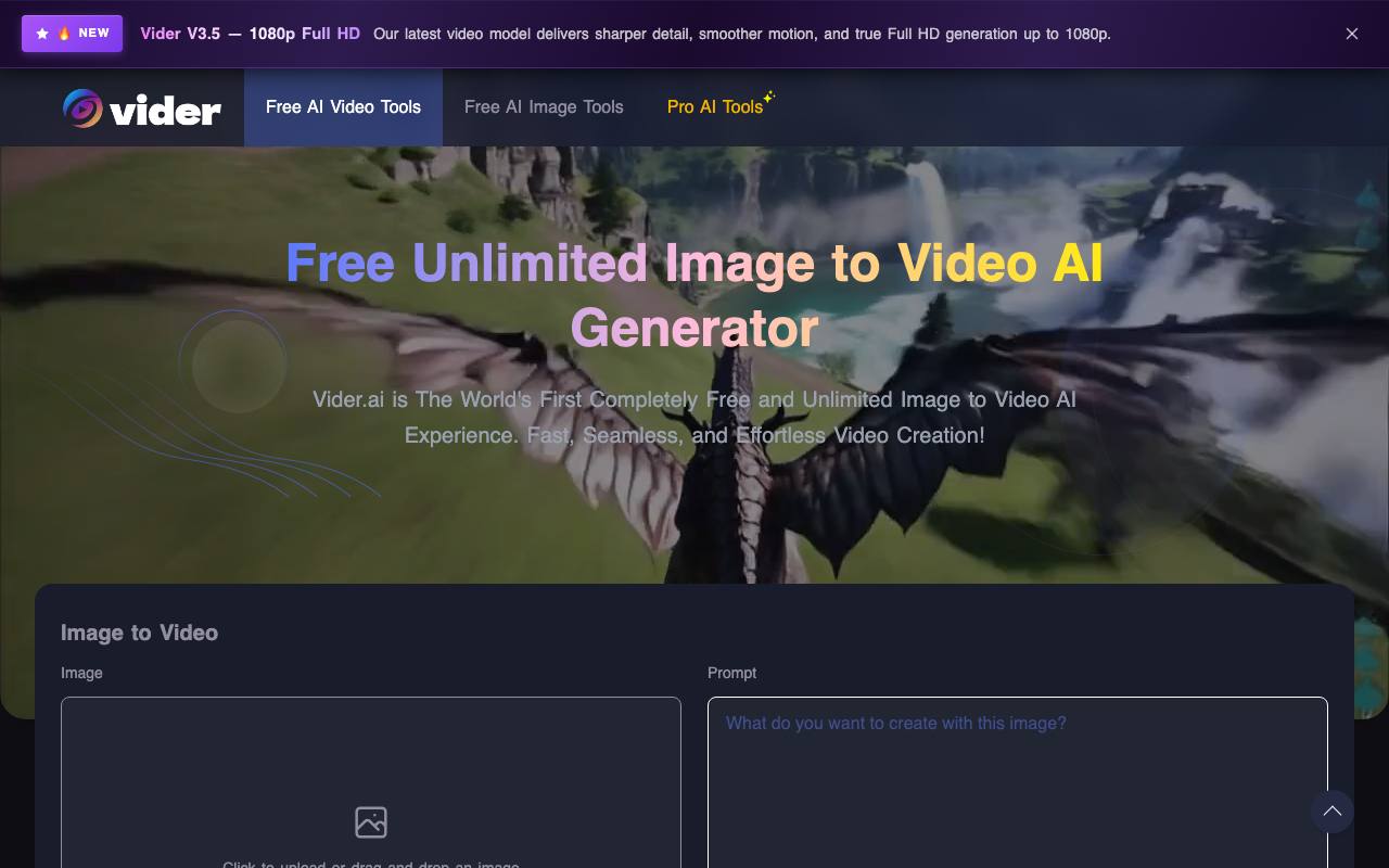 Vider screenshot
