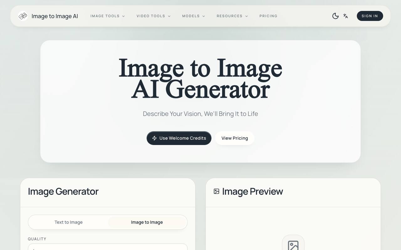 Image to Image screenshot