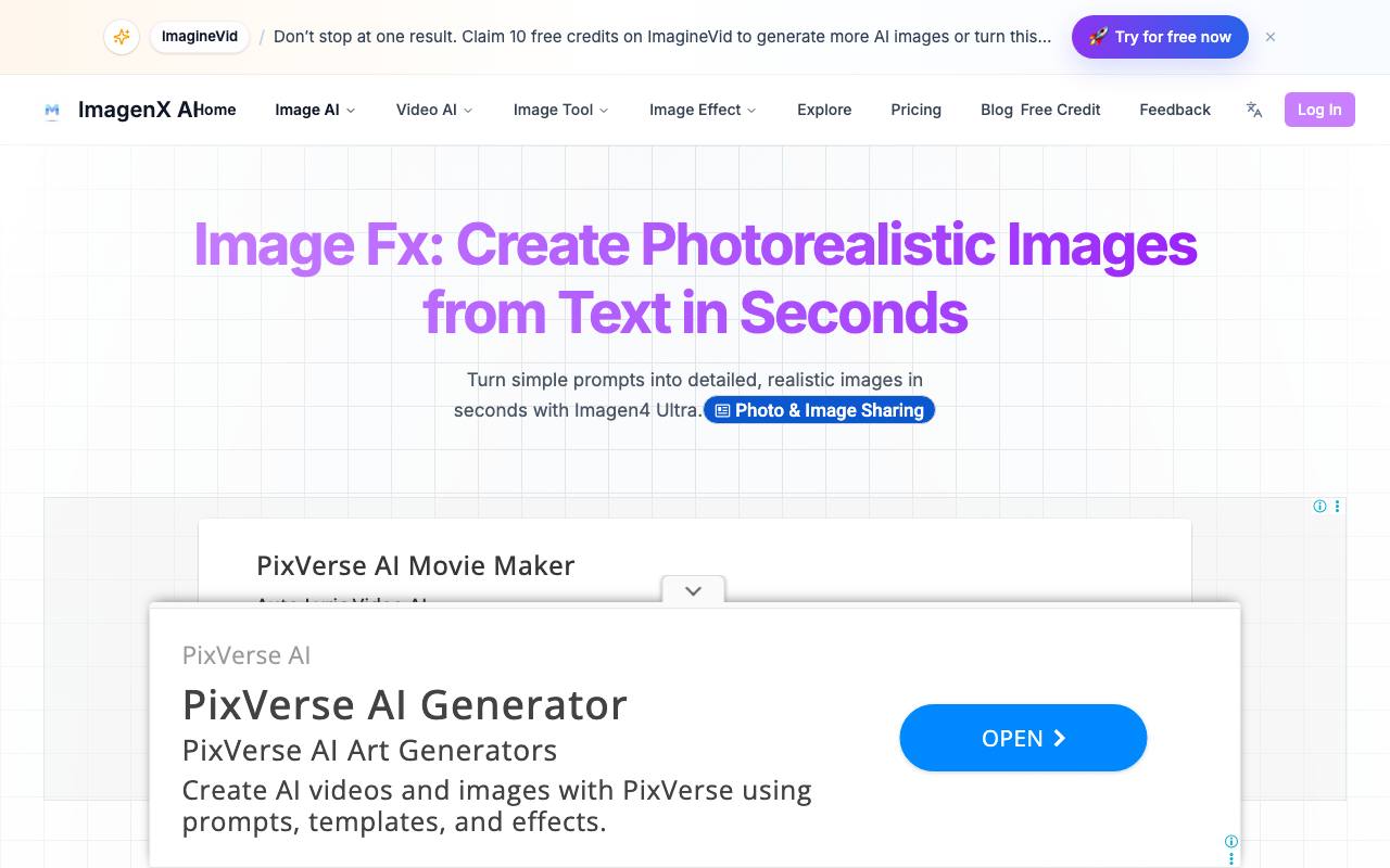 image fx screenshot