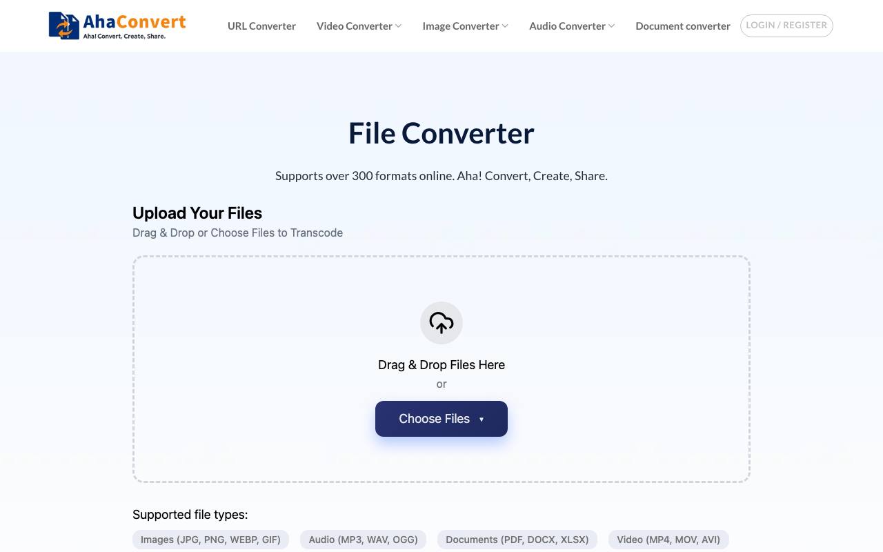 AhaConvert screenshot