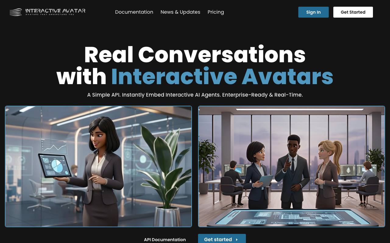 Interactive Avatar screenshot