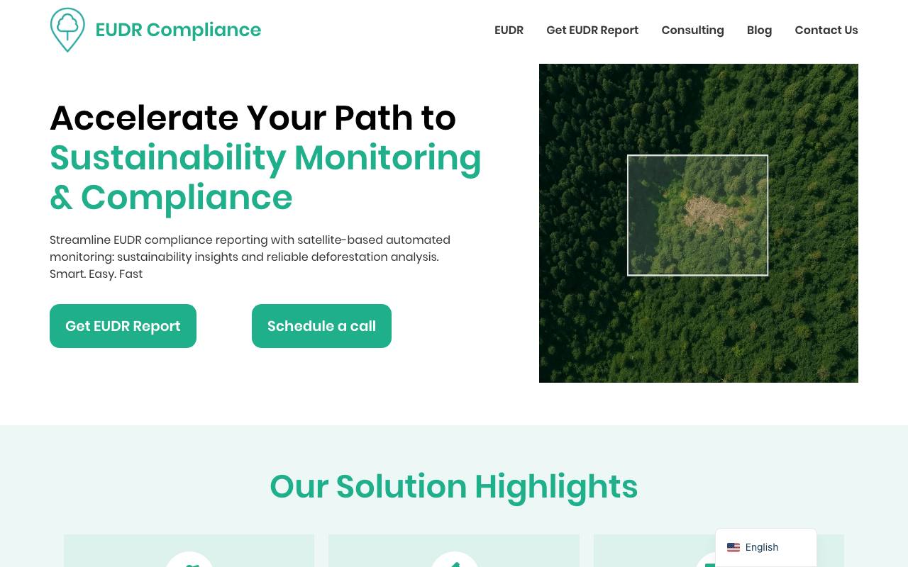EUDR Compliance screenshot