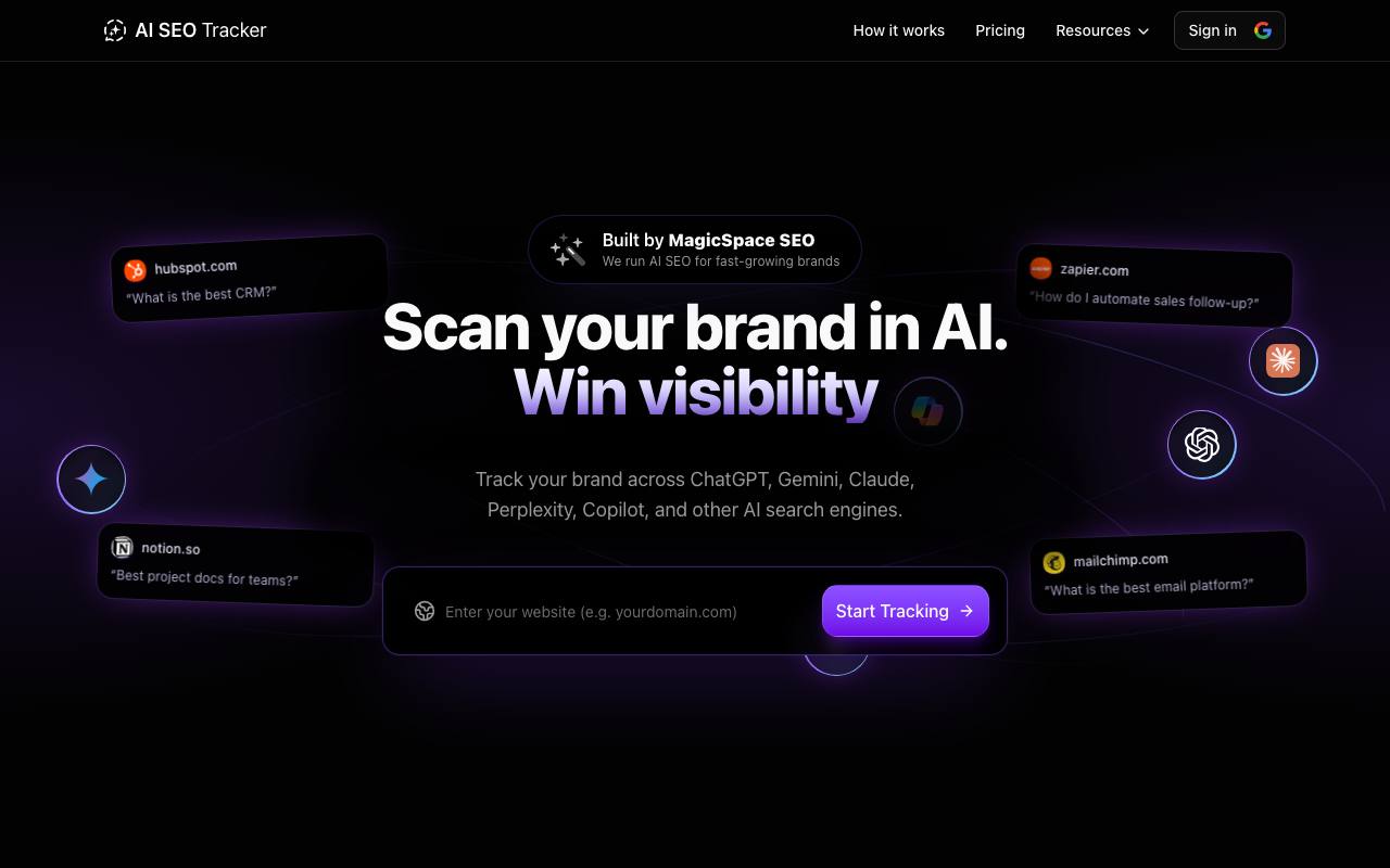 AI SEO Track screenshot