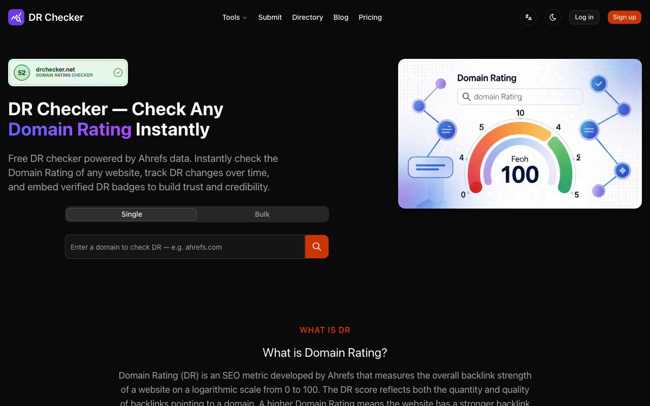 DR Checker screenshot