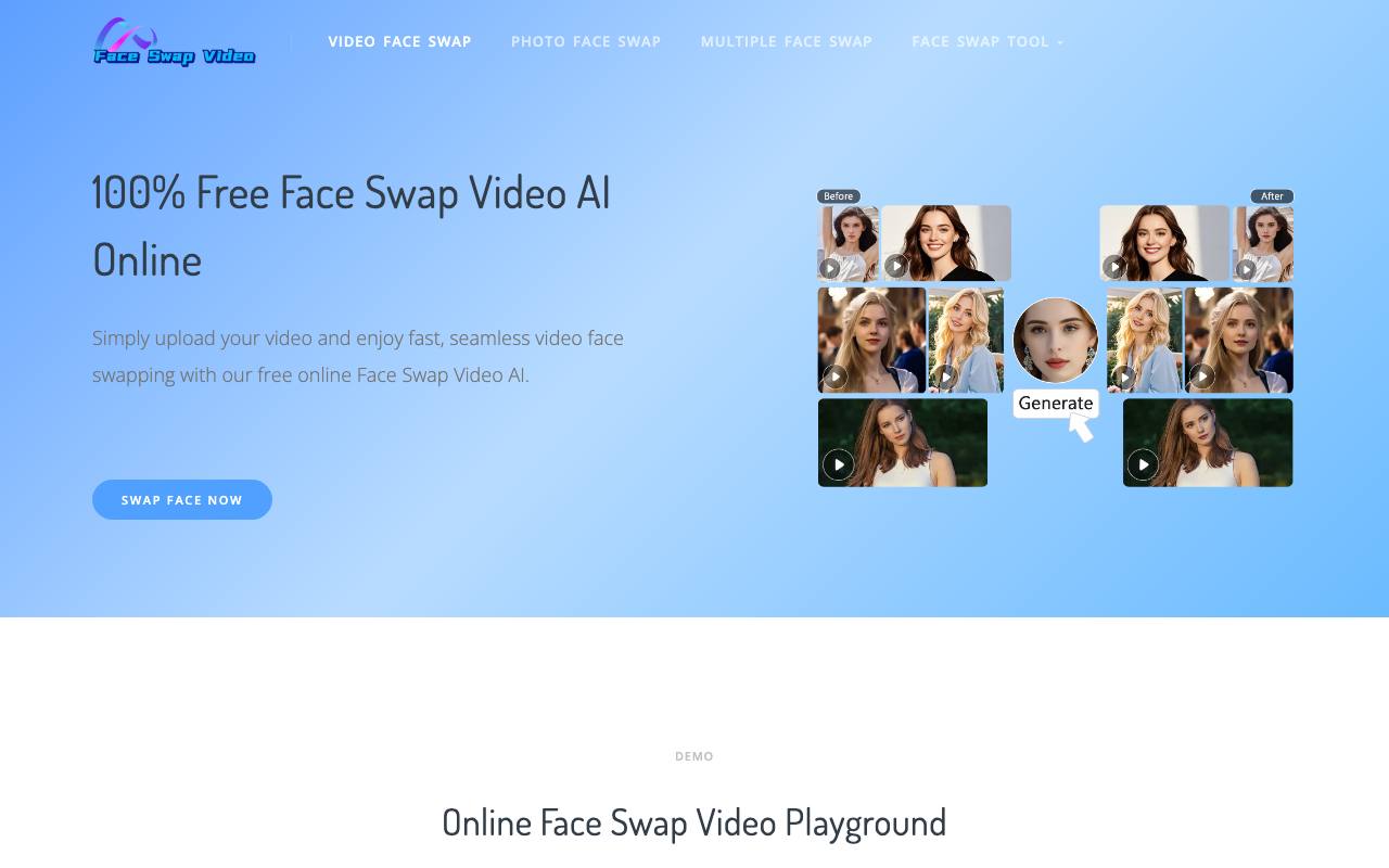Faceswapvideo screenshot