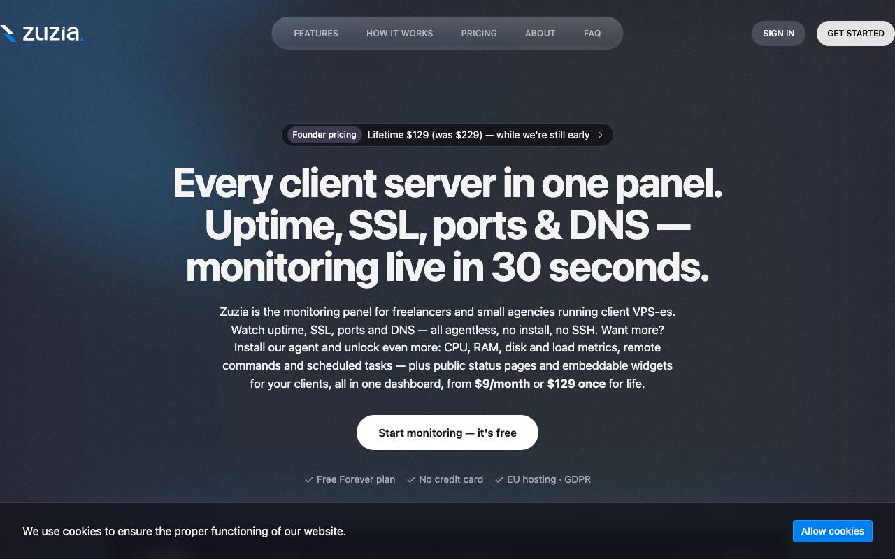 Zuzia screenshot