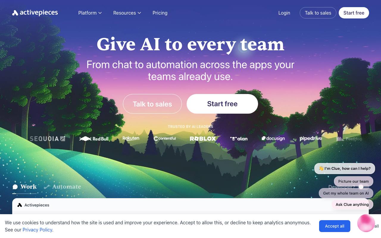 Activepieces screenshot