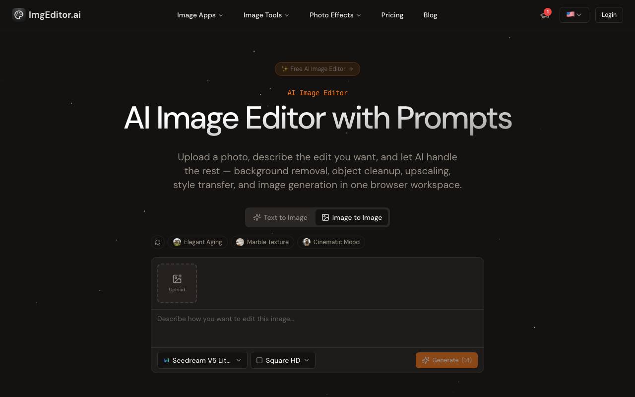ImgEditor AI screenshot