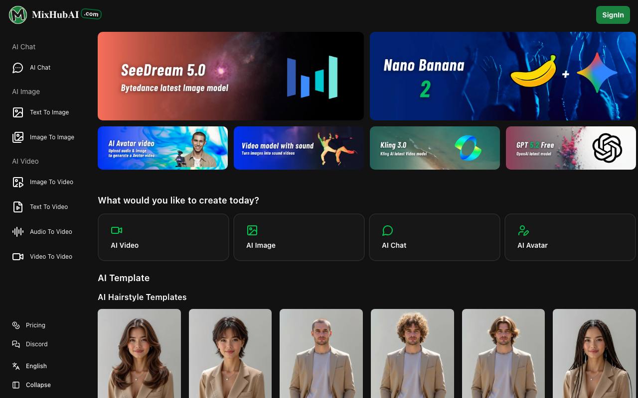 MixHub AI screenshot