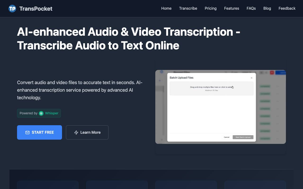 Transpocket screenshot