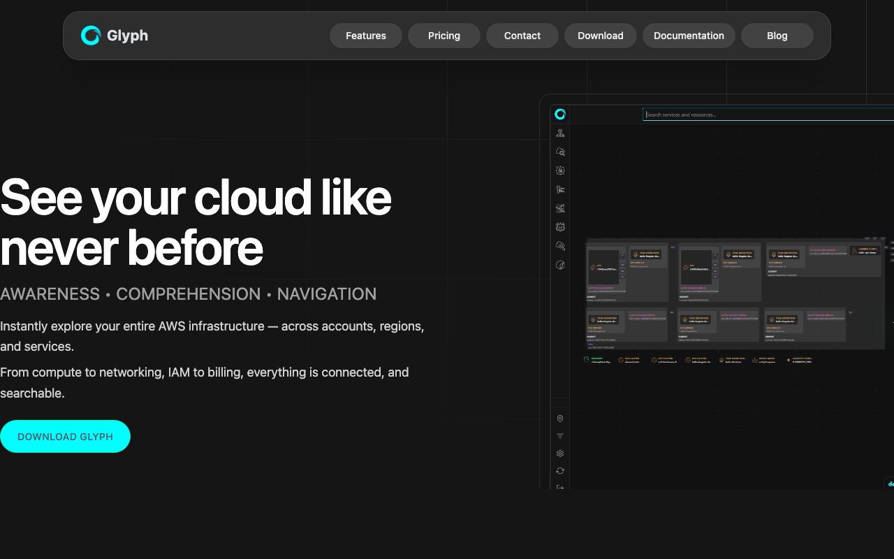 Glyph screenshot