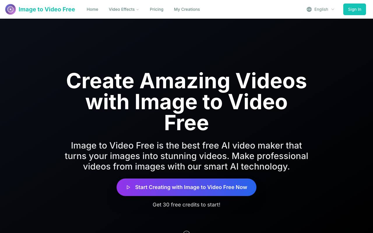 image to video free screenshot