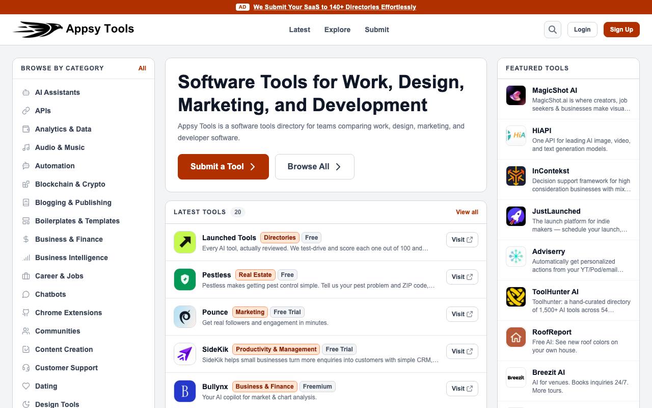 Appsy Tools screenshot