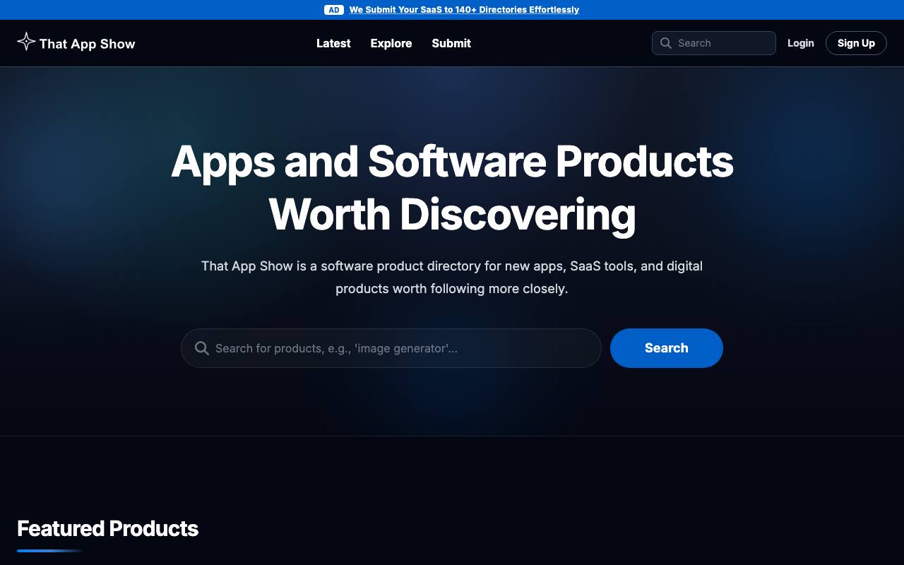 That App Show screenshot