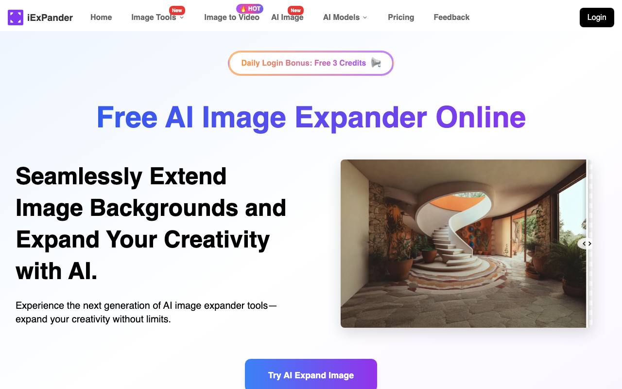 AI Image Expander | iExPander screenshot