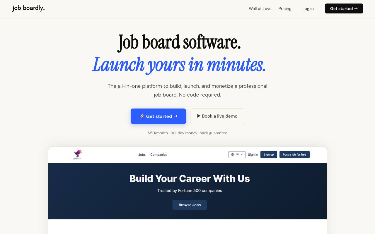 Job Boardly screenshot