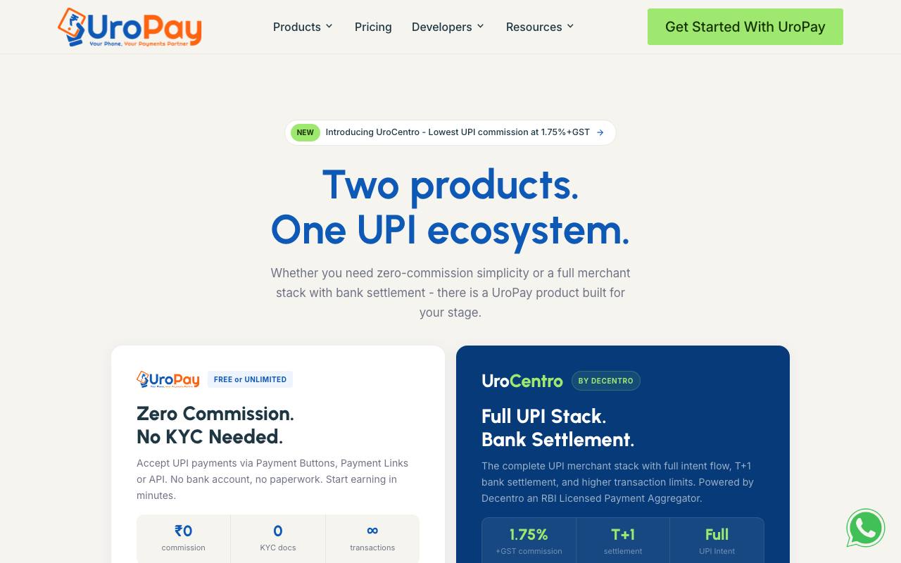 UroPay screenshot