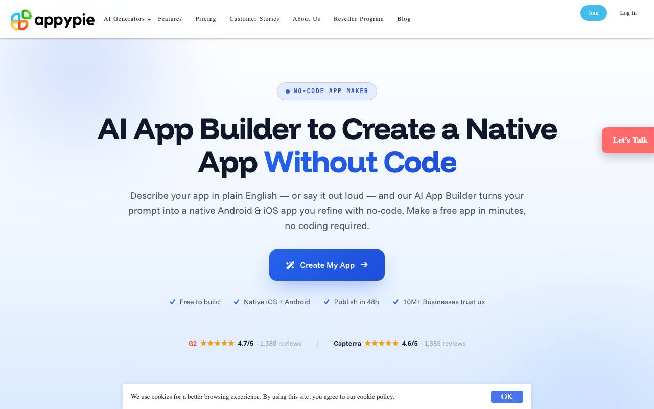 App Builder screenshot
