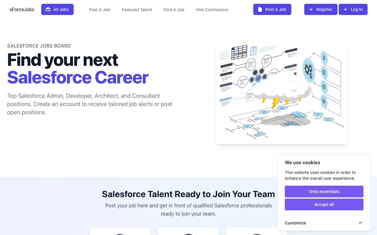 sForce Jobs screenshot