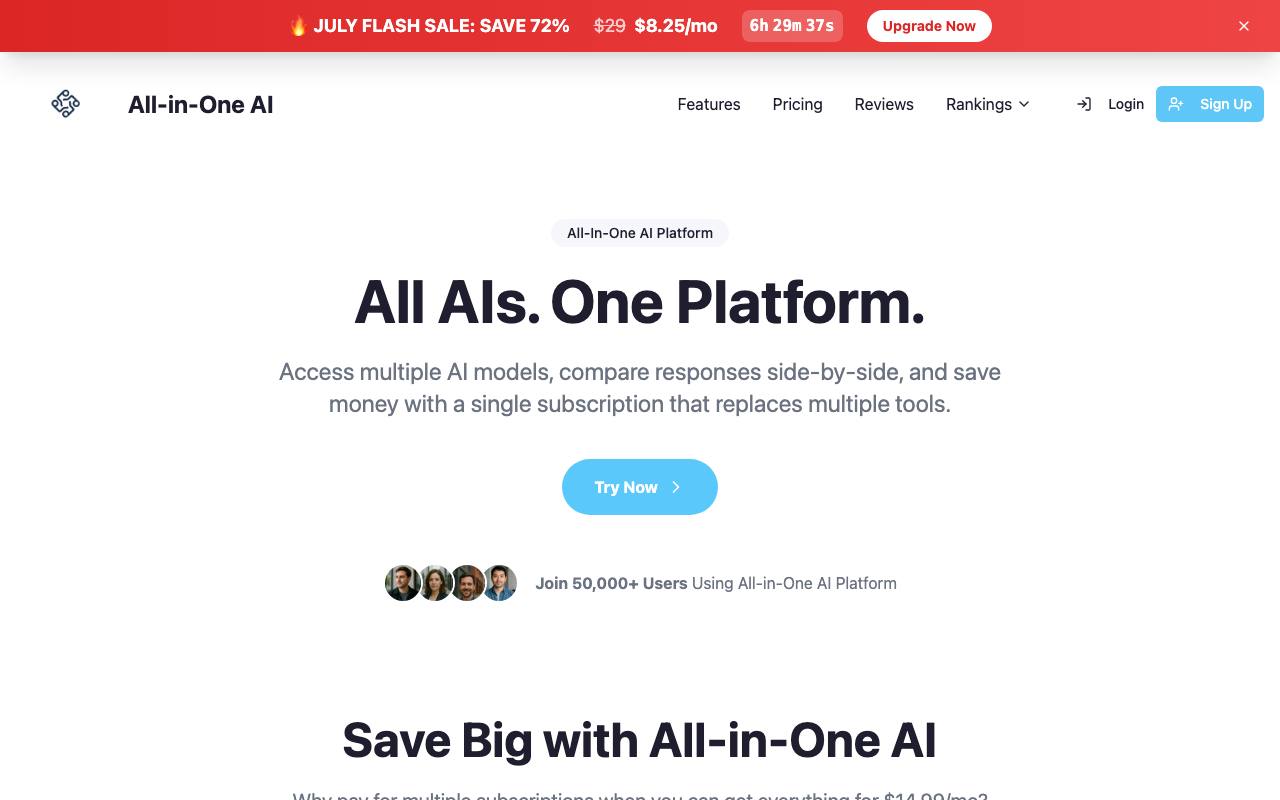 All-in-One AI screenshot
