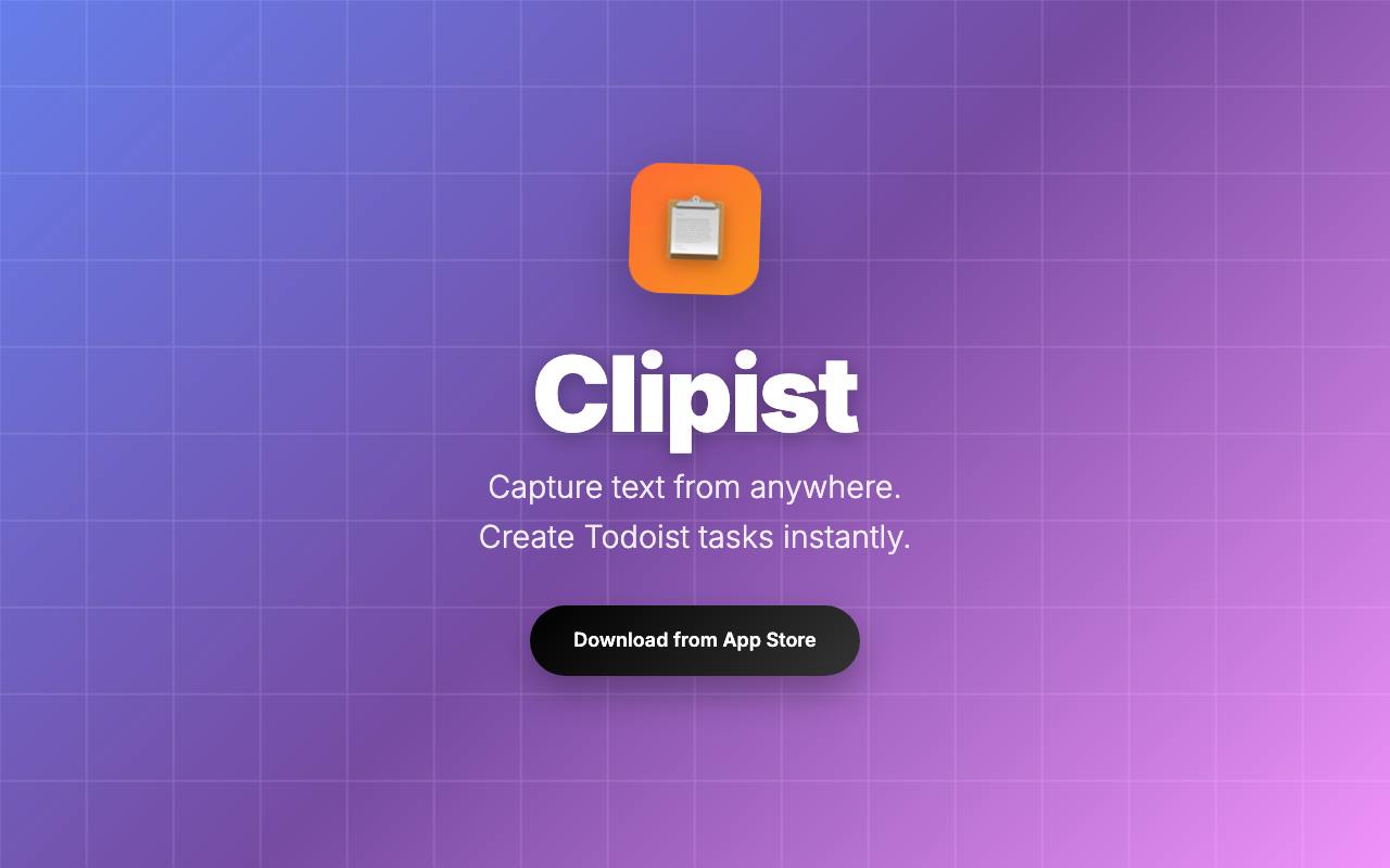 Clipist screenshot