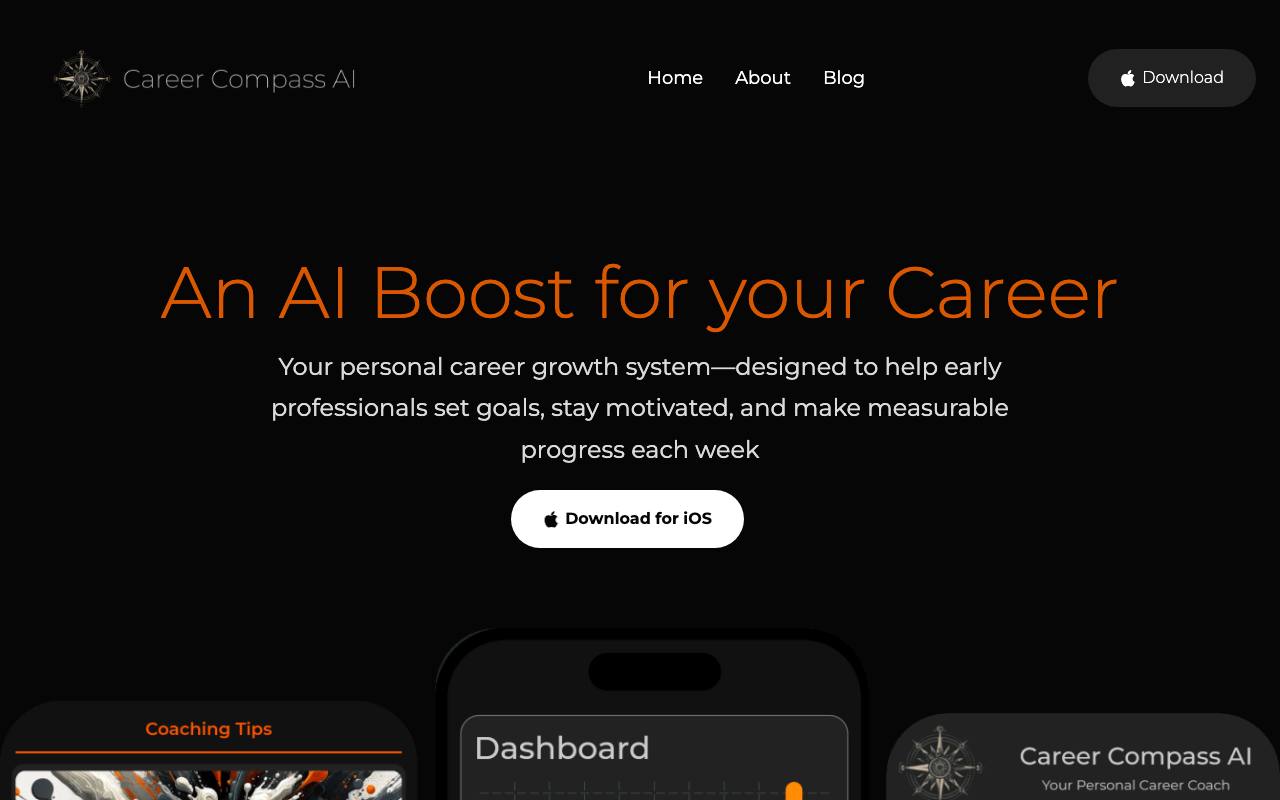 Career Compass AI screenshot