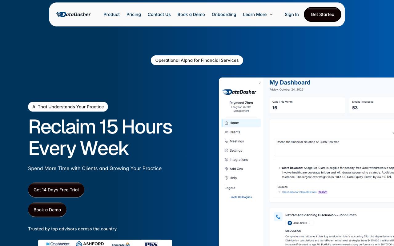 DataDasher screenshot