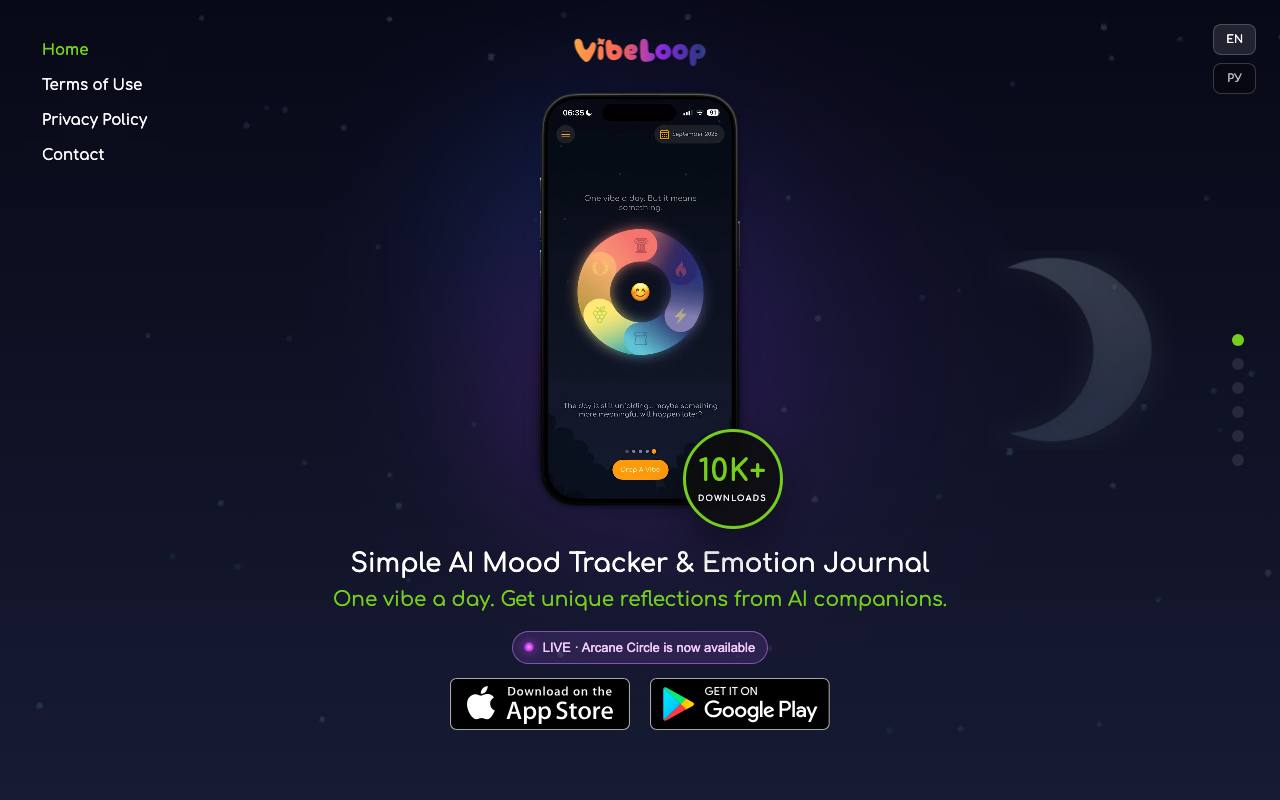 VibeLoop screenshot