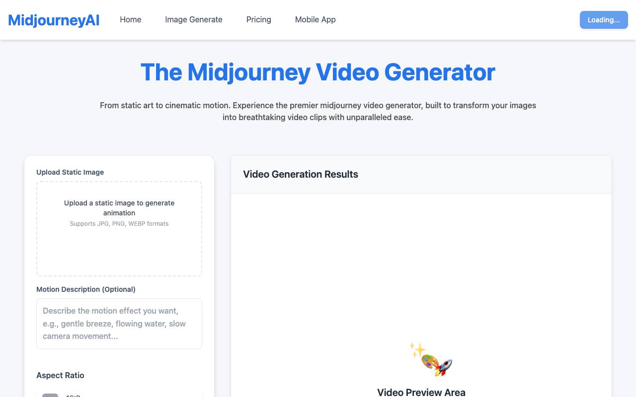 Midjourney AI screenshot