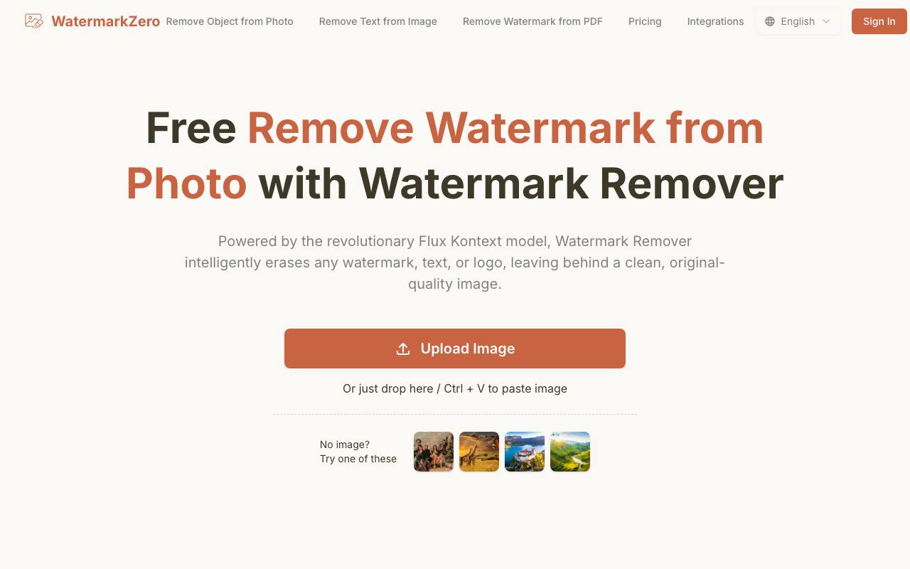 Remove Watermark from Photo screenshot