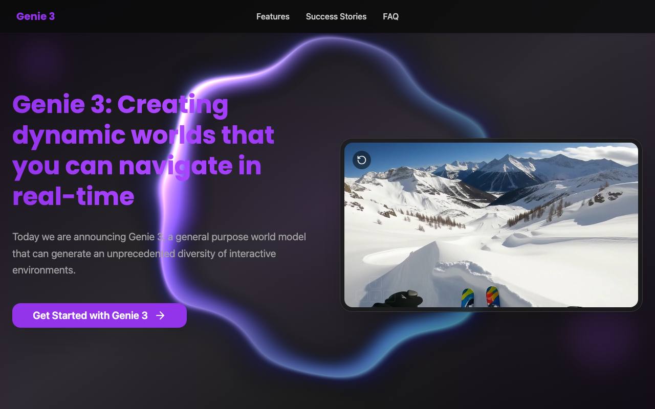 genie 3 screenshot