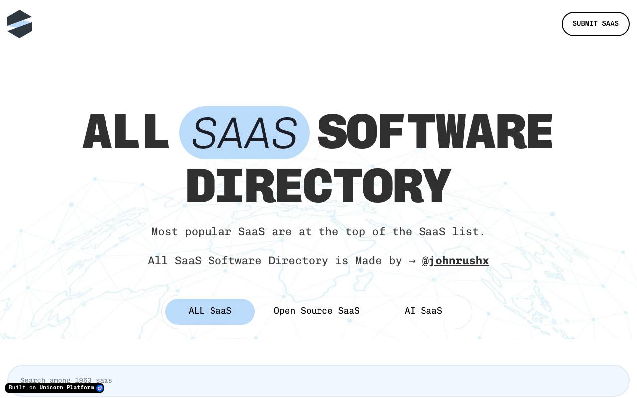 Top-rated SaaS solutions are also the most affordable. screenshot