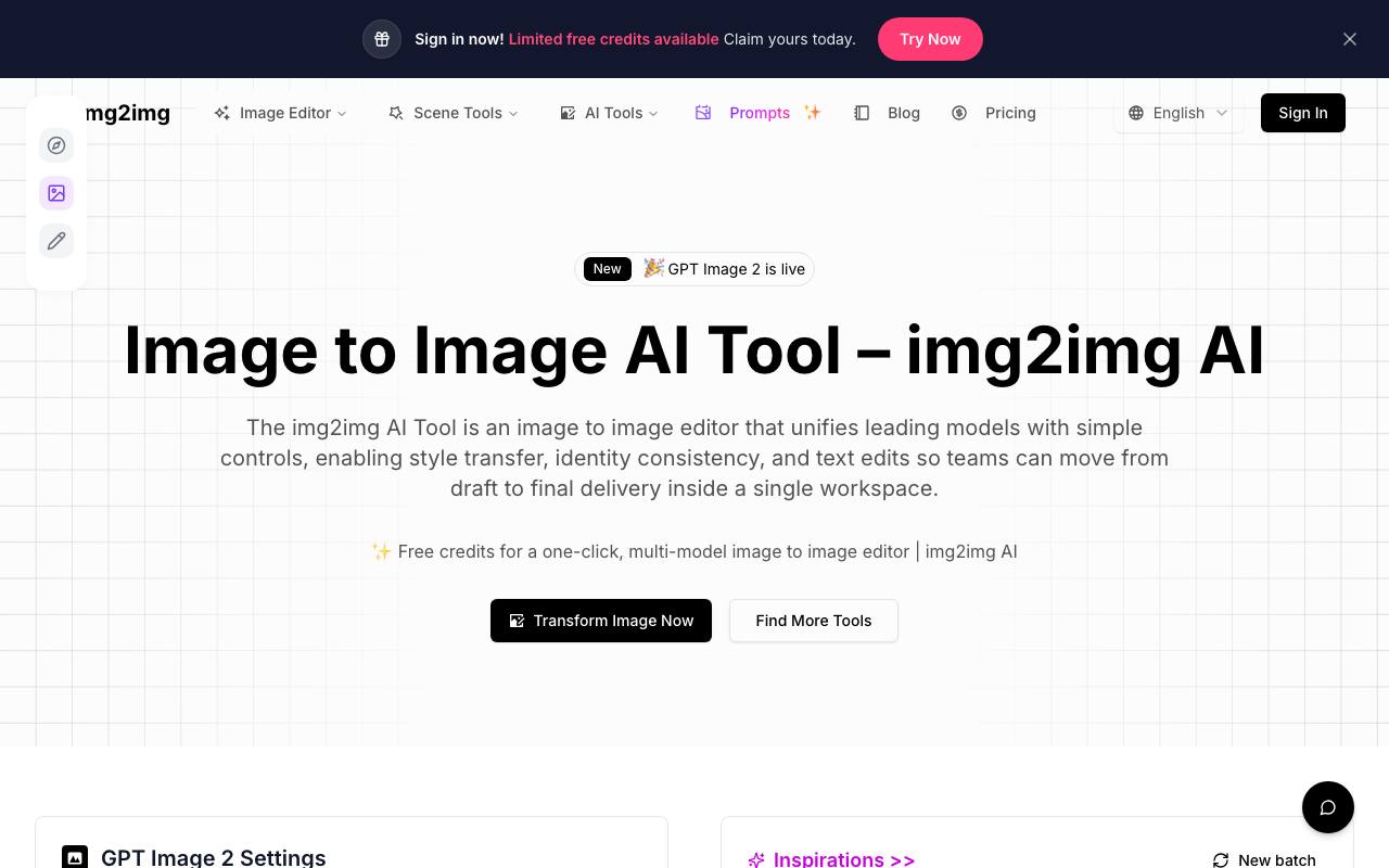img2img AI screenshot