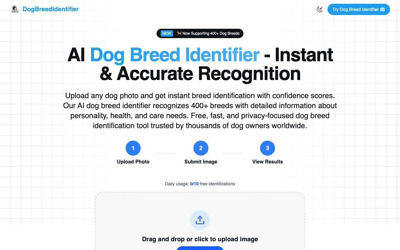 AIDogBreedIdentifier screenshot