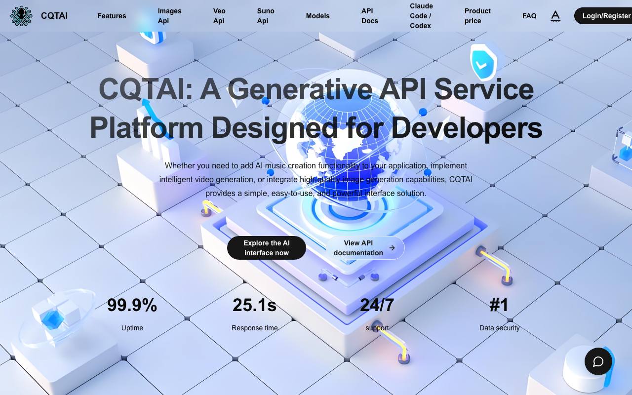 AI Video API screenshot